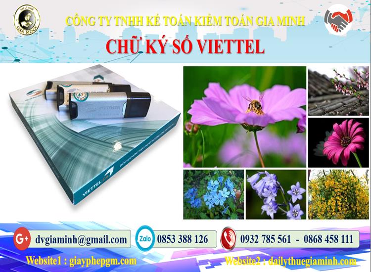 Chữ ký số Viettel tại  Huyện Hoài Đức  