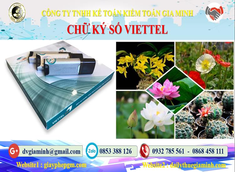 Chữ ký số Viettel Quận Nam Từ Liêm 4 Chữ ký số Viettel tại Quận Nam Từ Liêm