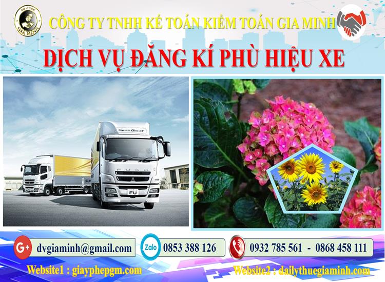 Cung cấp dịch vụ xin phù hiệu xe vận tải tại Quận Ninh Kiều nhanh chóng