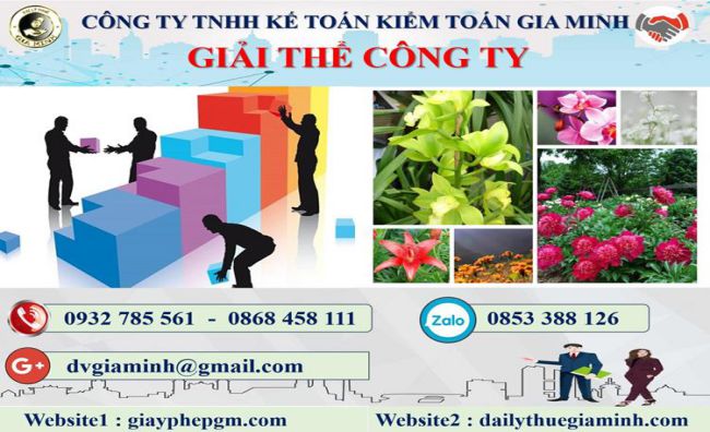Thủ tục giải thể công ty tại Bắc Giang