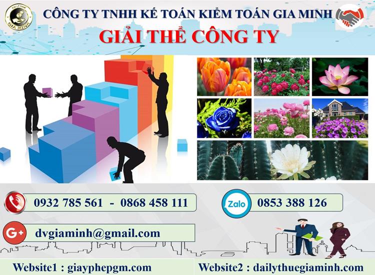 Dịch vụ giải thể công ty tại Quận Hoàng Mai trọn gói uy tín 4 Thủ tục giải thể công ty tại Quận Hoàng Mai