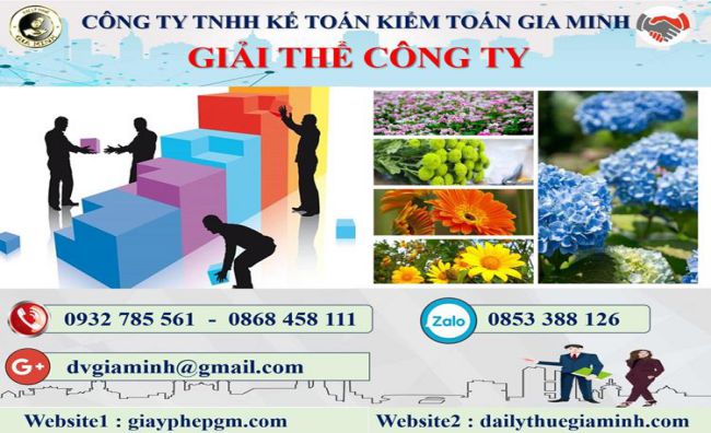 Dịch vụ giải thể công ty tại Thái Bình trọn gói uy tín 4 Thủ tục giải thể công ty tại Thái Bình