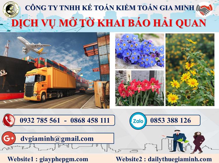 Thủ tục dịch vụ hải quan giá rẻ Huyện Củ Chi