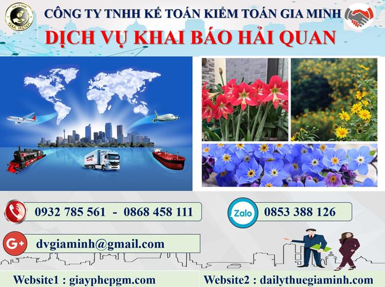 Dịch vụ hải quan Hà Nội 4 Thủ tục dịch vụ hải quan