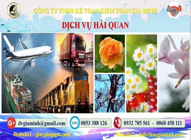 Dịch vụ hải quan uy tín Quận 12 4 Thủ tục dịch vụ hải quan Quận 12