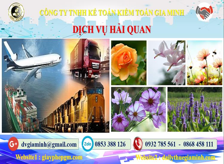 Dịch vụ hải quan uy tín Quận Bắc Từ Liêm 4 Thủ tục dịch vụ hải quan Quận Bắc Từ Liêm