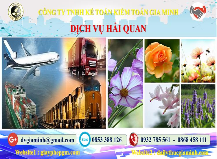 Dịch vụ hải quan uy tín Quận Long Biên 4 Thủ tục dịch vụ hải quan Quận Long Biên
