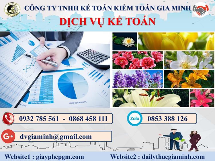Dịch vụ kế toán tại Hà Giang 4 Thủ tục kế toán tại Hà Giang