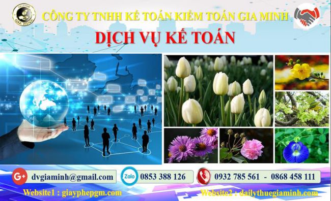 Dịch vụ kế toán tại Huyện Tiên Lãng tỉnh Hải Phòng 4 Thủ tục dịch vụ kế toán tại Huyện Tiên Lãng tỉnh Hải Phòng