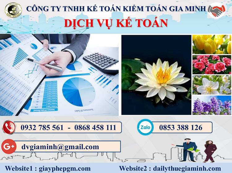 Dịch vụ kế toán tại Quận 11 4 Thủ tục kế toán tại Quận 11