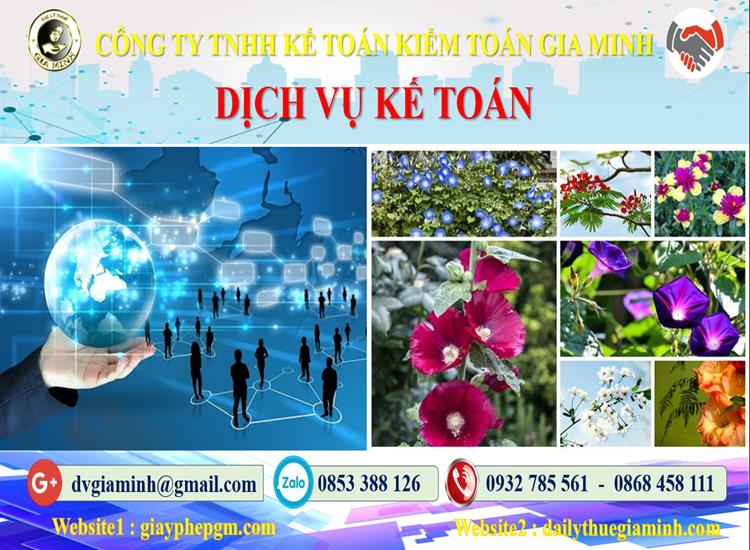 Thủ tục dịch vụ kế toán tại Quận 8 tỉnh TPHCM