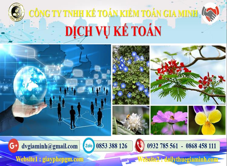 Thủ tục dịch vụ kế toán tại Quận Bắc Từ Liêm tỉnh Hà Nội