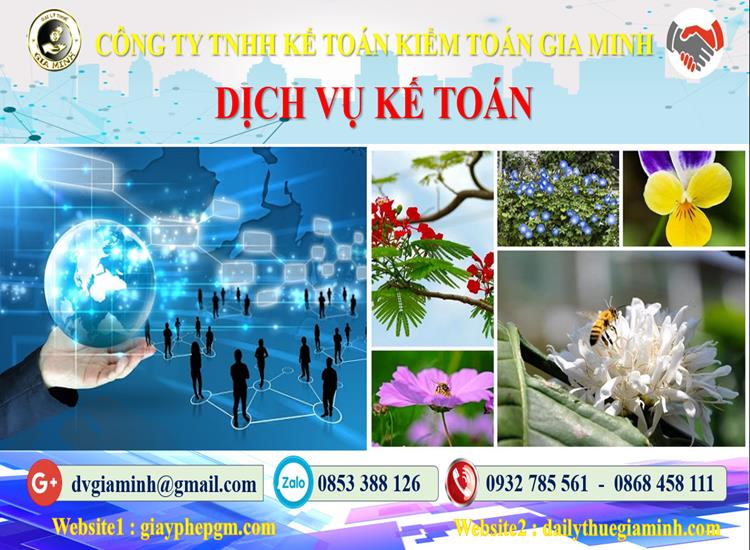 Thủ tục dịch vụ kế toán tại Quận Ô Môn tỉnh Cần Thơ