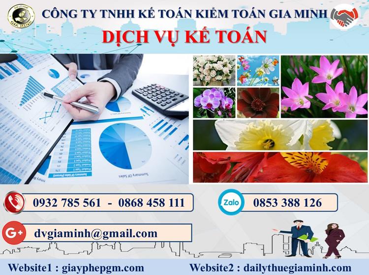 Dịch vụ kế toán tại Tiền Giang 4 Thủ tục kế toán tại Tiền Giang