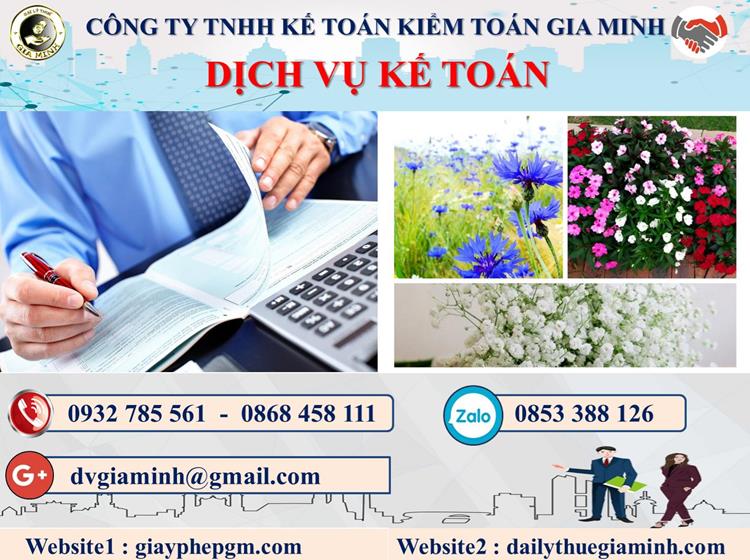 Dịch vụ kế toán thuế tại Quận Hoàng Mai 4 Thủ tục kế toán thuế tại Quận Hoàng Mai