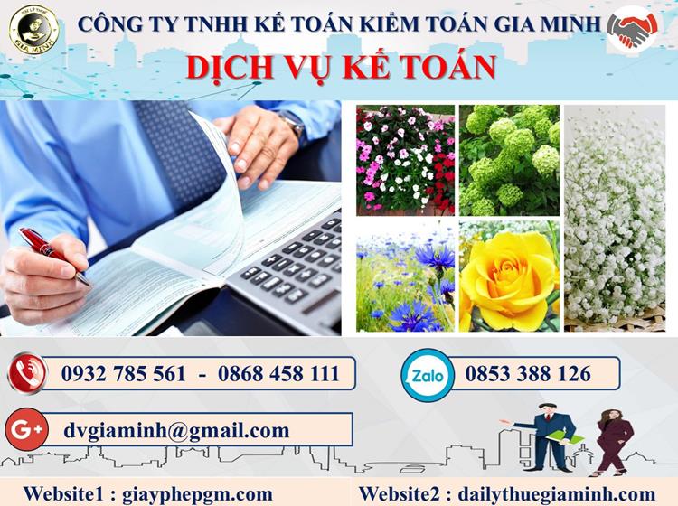 Dịch vụ kế toán thuế tại Thành Phố Hải Phòng 4 Thủ tục kế toán thuế tại Thành Phố Hải Phòng