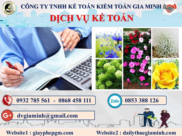 Dịch vụ kế toán thuế tại Thừa Thiên Huế 4 Thủ tục kế toán thuế tại Thừa Thiên Huế