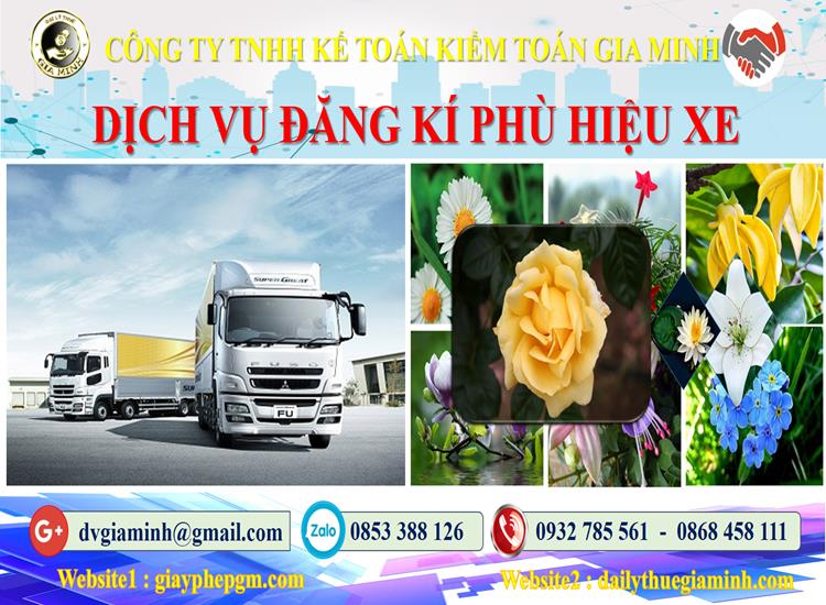 Dịch vụ làm phù hiệu xe tải tại Bắc Kạn nhanh nhất chỉ 3 ngày