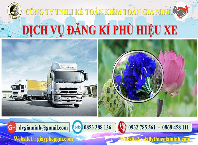 Dịch vụ làm phù hiệu xe tải tại Hà Giang nhanh nhất chỉ 3 ngày