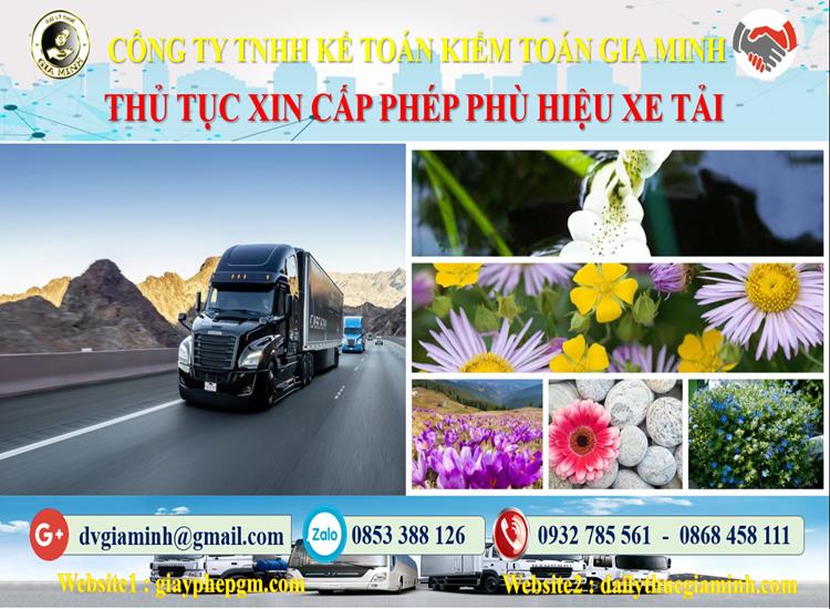 Dịch vụ làm phù hiệu xe tải tại Hà Nam 4 Xin giấy phép phù hiệu xe tải tại Hà Nam