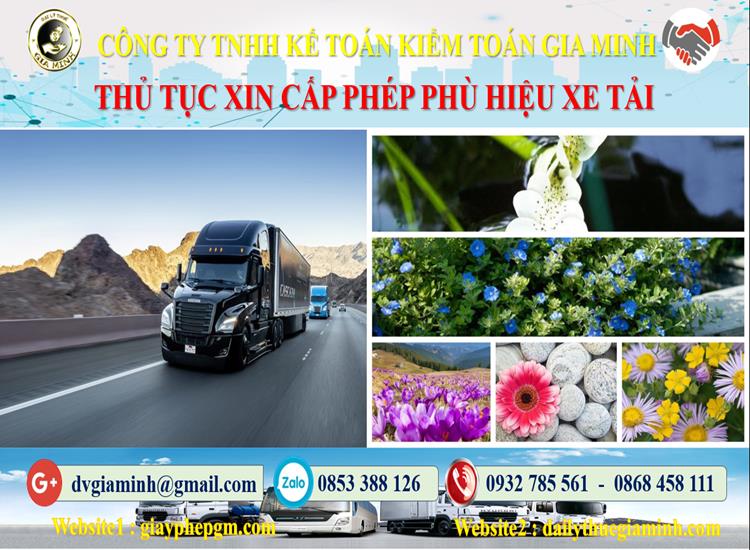 Dịch vụ làm phù hiệu xe tải tại Hà Tĩnh 4 Xin giấy phép phù hiệu xe tải tại Hà Tĩnh