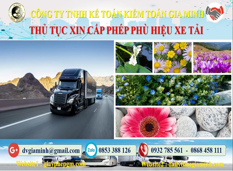 Dịch vụ làm phù hiệu xe tải tại Hưng Yên 4 Xin giấy phép phù hiệu xe tải tại Hưng Yên