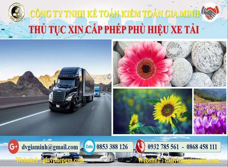 Dịch vụ làm phù hiệu xe tải tại Huyện Cần Giờ 4 Xin giấy phép phù hiệu xe tải tại Huyện Cần Giờ