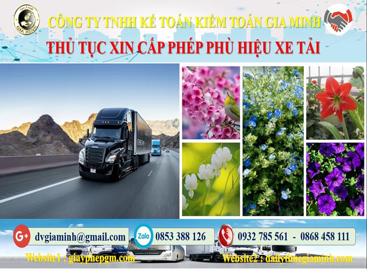 Dịch vụ làm phù hiệu xe tải tại Lạng Sơn 4 Xin giấy phép phù hiệu xe tải tại Lạng Sơn