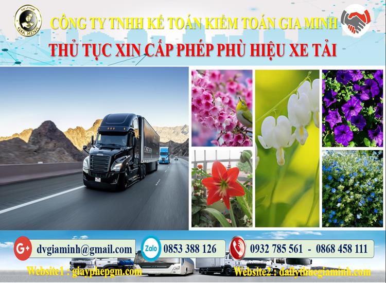 Dịch vụ làm phù hiệu xe tải tại Nam Định 4 Xin giấy phép phù hiệu xe tải tại Nam Định