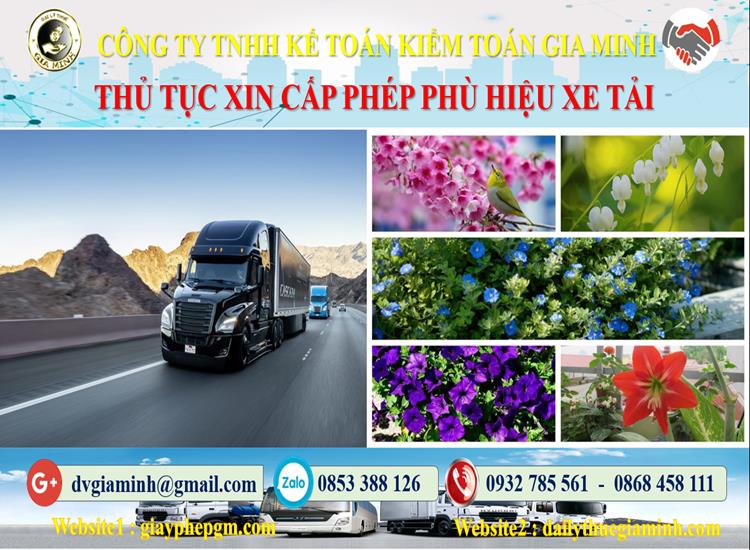 Dịch vụ làm phù hiệu xe tải tại Ninh Thuận 4 Xin giấy phép phù hiệu xe tải tại Ninh Thuận