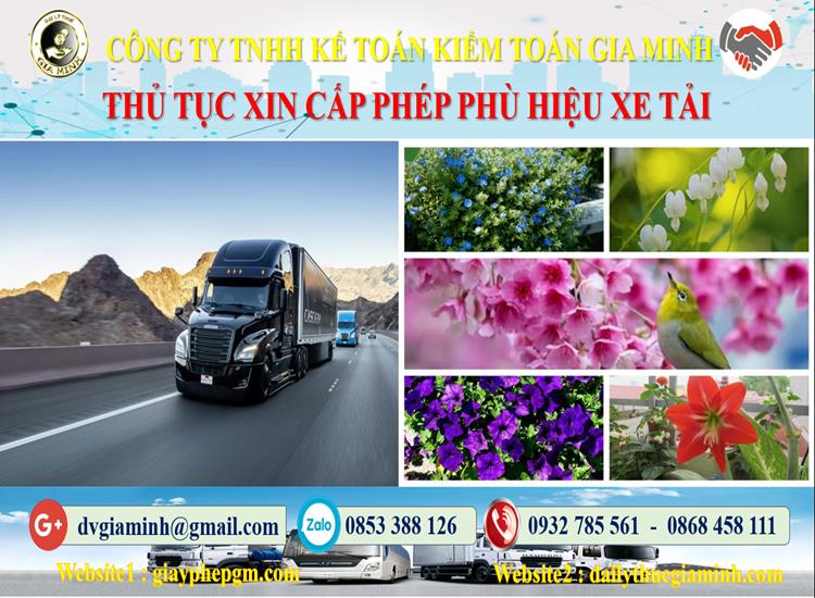 Dịch vụ làm phù hiệu xe tải tại Phú Quốc 4 Xin giấy phép phù hiệu xe tải tại Phú Quốc