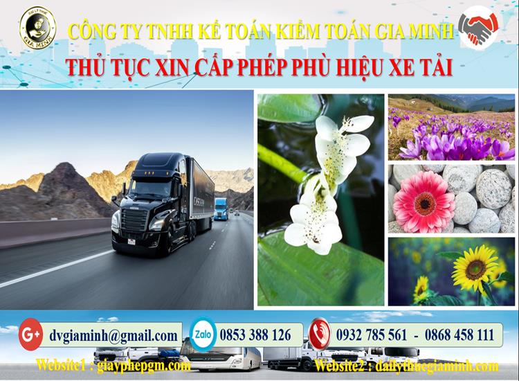 Dịch vụ làm phù hiệu xe tải tại Quận 12 4 Xin giấy phép phù hiệu xe tải tại Quận 12