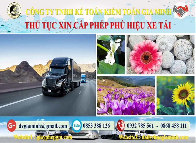 Dịch vụ làm phù hiệu xe tải tại Quận 5 1 Xin giấy phép phù hiệu xe tải tại Quận 5