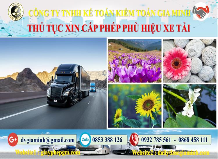 Xin giấy phép phù hiệu xe tải tại Quận 8