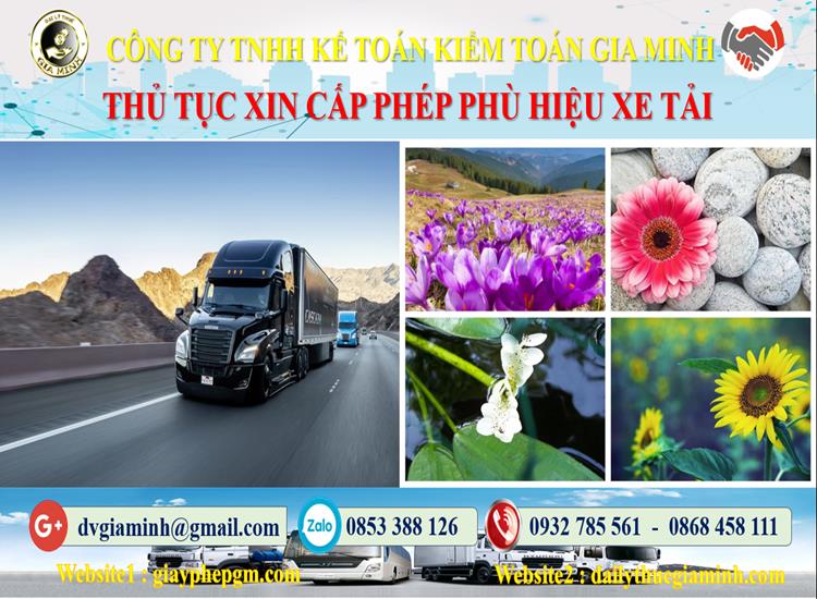 Dịch vụ làm phù hiệu xe tải tại Quận 9 4 Xin giấy phép phù hiệu xe tải tại Quận 9