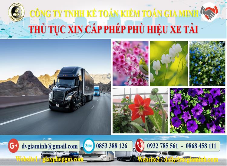 Dịch vụ làm phù hiệu xe tải tại Quảng Nam 4 Xin giấy phép phù hiệu xe tải tại Quảng Nam