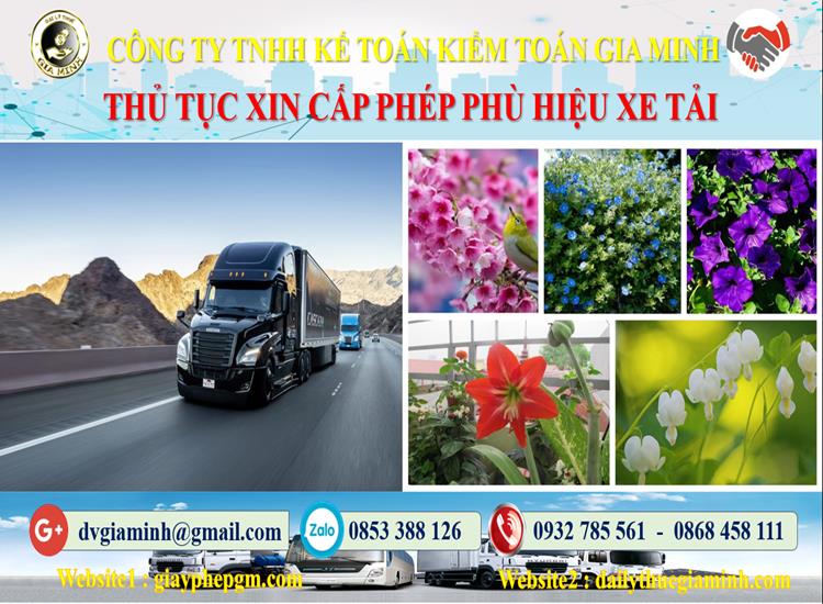 Dịch vụ làm phù hiệu xe tải tại Quảng Ninh 4 Xin giấy phép phù hiệu xe tải tại Quảng Ninh