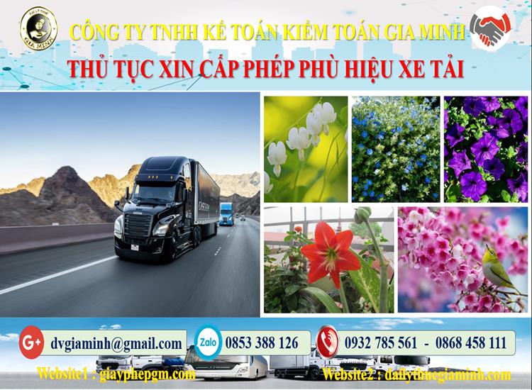 Dịch vụ làm phù hiệu xe tải tại Quảng Trị 4 Xin giấy phép phù hiệu xe tải tại Quảng Trị