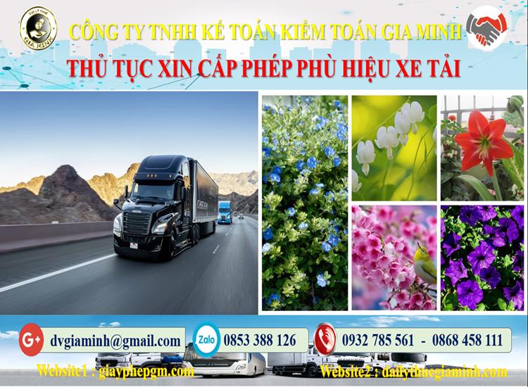 Dịch vụ làm phù hiệu xe tải tại Thái Bình 4 Xin giấy phép phù hiệu xe tải tại Thái Bình
