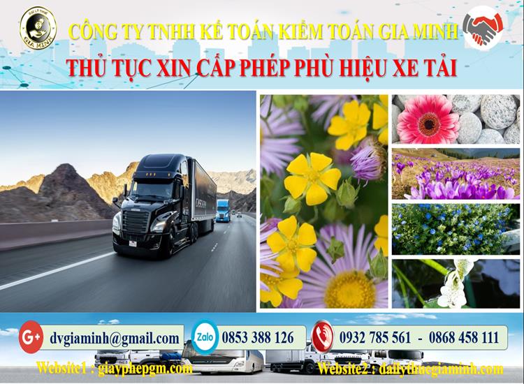 Dịch vụ làm phù hiệu xe tải tại Thành phố Huế 4 Xin giấy phép phù hiệu xe tải tại Thành phố Huế
