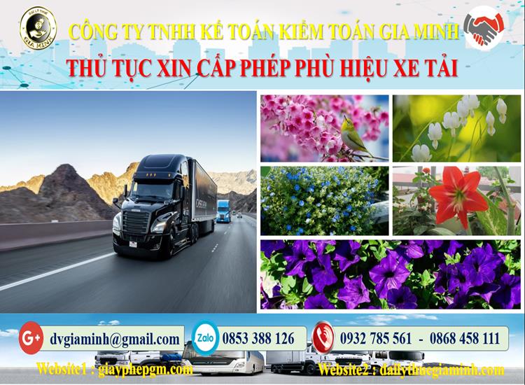 Dịch vụ làm phù hiệu xe tải tại Tuyên Quang 4 Xin giấy phép phù hiệu xe tải tại Tuyên Quang