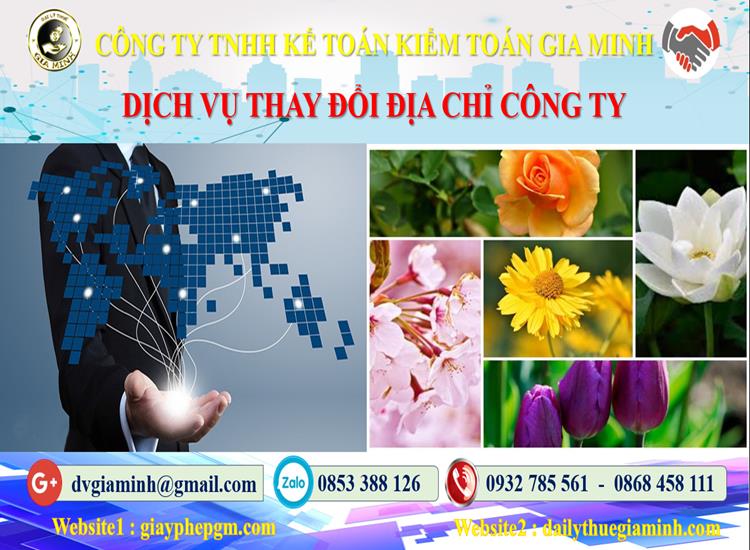 Dịch vụ thay đổi địa chỉ công ty tại Cần Thơ 4 Thủ tục thay đổi địa chỉ công ty tại Cần Thơ