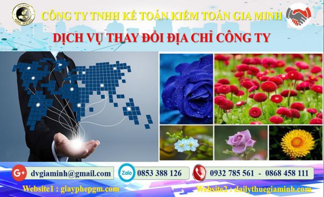 Dịch vụ thay đổi địa chỉ công ty tại Hà Nội 4 Thủ tục thay đổi địa chỉ công ty tại Hà Nội