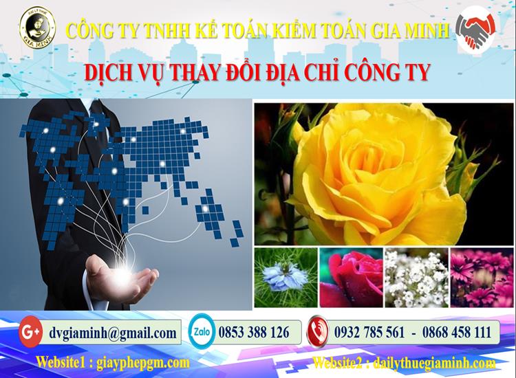 Thủ tục thay đổi địa chỉ công ty tại Huyện Sóc Sơn