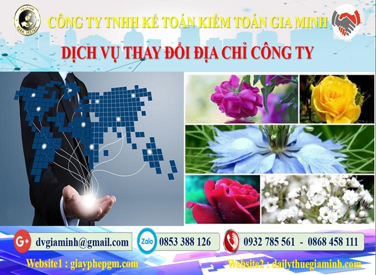 Thủ tục thay đổi địa chỉ công ty tại Quận 10