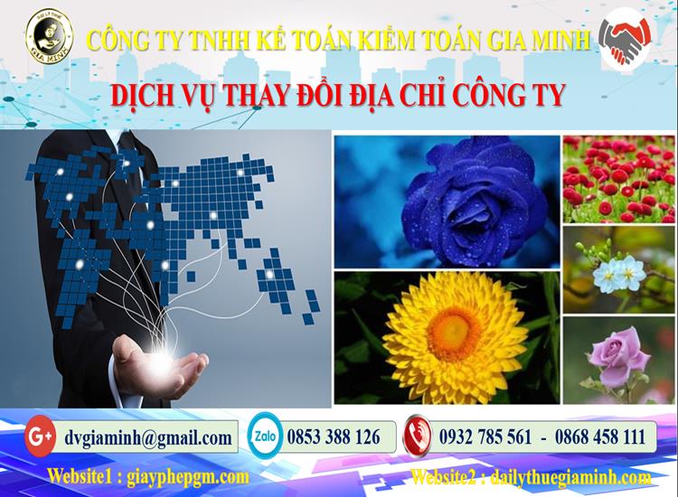 Thủ tục thay đổi địa chỉ công ty tại Thành phố Huế
