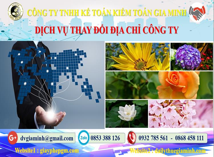 Dịch vụ thay đổi địa chỉ công ty tại TP Hải Phòng 4 Thủ tục thay đổi địa chỉ công ty tại TP Hải Phòng