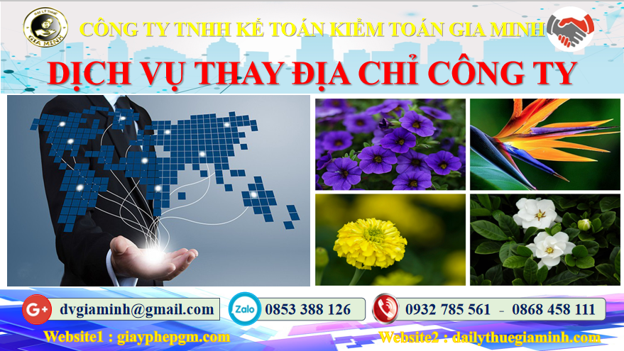 Dịch vụ thay đổi địa chỉ công ty tại TPHCM 4 Thủ tục thay đổi địa chỉ công ty tại TPHCM