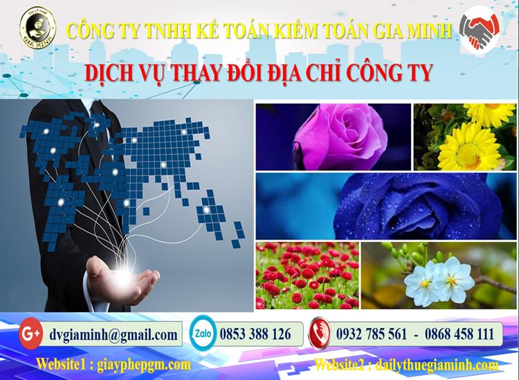 Dịch vụ thay đổi địa chỉ công ty tại Tuyên Quang 4 Thủ tục thay đổi địa chỉ công ty tại Tuyên Quang