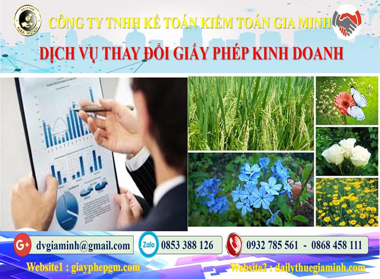Dịch vụ thay đổi giấy phép kinh doanh tại Quận Bình Thạnh 4 Thủ tục thay đổi giấy phép kinh doanh tại Quận Bình Thạnh